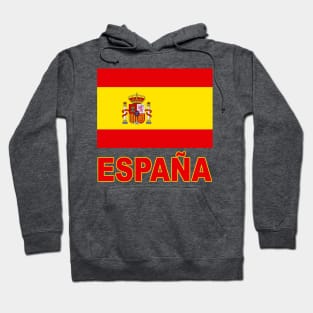 España - The Pride of Spain: Spanish Flag Design Hoodie